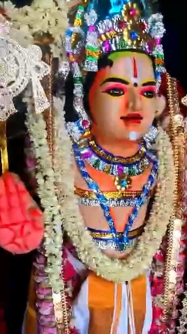 Purattasi Pournami Perumal alangaram darshan